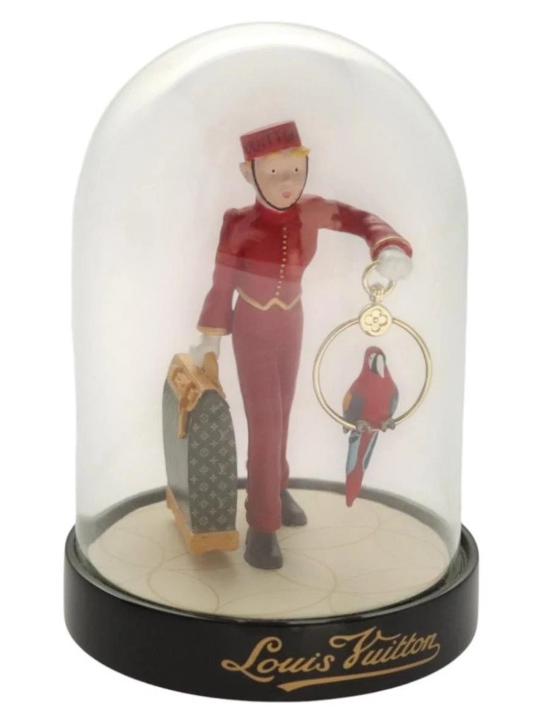 Louis Vuitton Bell Boy Snow Globe Clear M99551 Lv Auth 124650